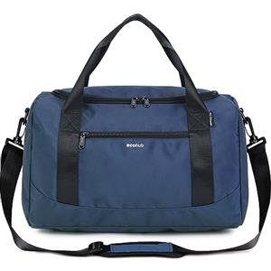 ECOHUB 20L Bagaglio a Mano, Borsa 40x20x25 Ryanair, Pieghevole Borsone Viaggio con Spallacci, PET Riciclato Borse per Aereo Weekend Palestra Piccola Uomo Donna(Blu)