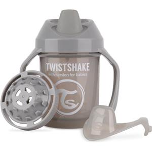 Twistshake Bicchiere Antigoccia per Bebè mini con Beccuccio Morbido e Frullatore per Frutta - 230ml | Tazza per lo Svezzamento del Bambino a Prova di Perdite | Bicchiere per Bebè Senza BPA | Tazza Sippy da Allenamento per Bambini | Imparare la Bottiglia D