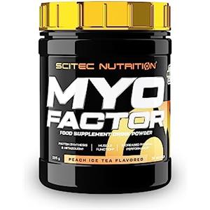 Scitec Nutrition MyoFactor - Integratore alimentare multifunzionale - con creatina, aminoacidi e vitamine - senza zucchero, senza glutine e senza lattosio, Tè alla pesca
