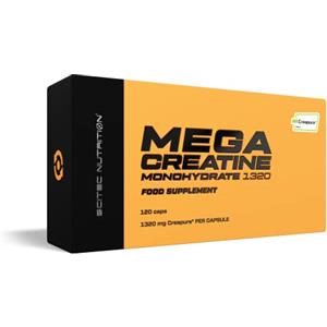 Scitec Nutrition Mega Creatine Monohydrate 1320 - Formula avanzata in capsule per migliorare le prestazioni atletiche - La creatina più studiata, 120 capsule