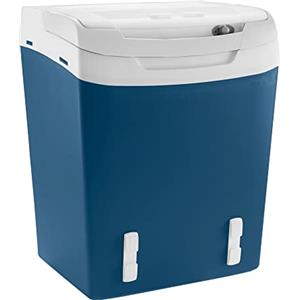 MOBICOOL MS30 Frigorifero Elettrico Portatile Grigio, capacità 29L, Attacco 12/230V, Raffreddamento Fino a 18°C sotto Temperatura Ambiente, Mini frigo per auto, camper e barca