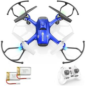 Wipkviey T16 Drone per Bambini-Primo mini Droni di un Bambino, Quadcopter Giocattolo RC, Hover Automatico, 3D Flip, Miglior Compleanno e Natale per 8-12 anni