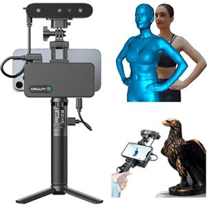 sainsmart Creality 3D Scanner CR-Scan Ferret Pro per stampa 3D, aggiornamento scanner portatile con scansione wireless, tracciamento anti-vibrazione per IOS/telefono Android PC Win 10/11