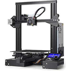 Creality Ufficiale Creality Ender 3 Stampante 3D Telaio in Metallo Riprendere la Funzione di Stampa Scheda Madre Silenziosa Schermo LCD, FDM 3D Printer 95% Pre-installazione Dimensioni di Stampa 220x220x250mm