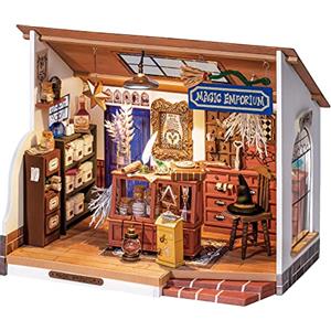 Rolife Casa in Miniatura Fai da te Kit Casa Delle Bambole in Legno Modello Scala (Kiki's Magic Emporium)