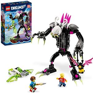 LEGO DREAMZzz Il Mostro Gabbia Custode Oscuro, Giochi per Bambini, Bambine, Ragazzi e Ragazze dai 7 Anni in su con Z-Blob Trasformabile in Mini-Aereo o Hoverbike e 2 Minifigure della Serie TV 71455