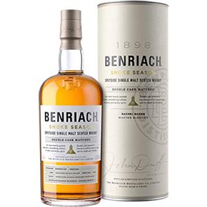Benriach Smoke Season 70cl - Single Malt Scotch, Whisky Scozzese Torbato, Ottenuto Usando Orzo Affumicato con Torba delle Highlands, 52.8% Vol.