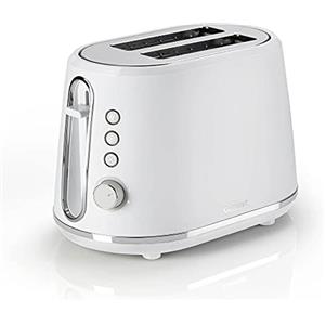 Cuisinart CPT780WE Tostapane 2 Fette con Fessure Extralarge, Acciaio Inox, 7 Impostazioni di Tostatura, Sistema Autocentrante, Funzioni di Fcongelamento e Riscaldamento, Vassoio Raccogli Briciole