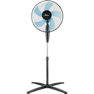 Ardes - AR5ST40PN Ventilatore a Piantana STEELO 40N 5 Pale - Ventilatore Base 40 cm Oscillante con Inclinazione Regolabile - Ventilatore a Piantana Silenzioso 3 Velocità