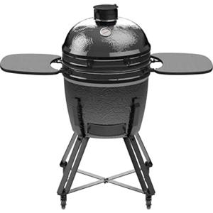 Barbecook barbecue kamado Kamal 53 in ceramica, nero, grande, 131x78x115,5 cm