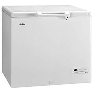 Haier HCE259R Congelatore Orizzontale a Pozzetto, 259L, Temperatura Regolabile, Funzione Fast Freeze, Silenzioso, 92x74,5x84,5 cm, Classe F, Bianco