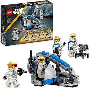 LEGO Star Wars Battle Pack Clone Trooper della 332a Compagnia di Ahsoka, Set di Giochi da Costruire da The Clone Wars con Veicolo Speeder e Minifigure, Piccola Idea Regalo per Bambini dai 6 Anni 75359