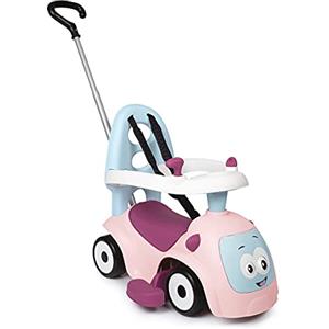 Smoby- Maestro Baby Balade Pink,7600720305, 6 Mesi, Colore Rosa, Evolutivo, Primipassi, Ruote Silenziose