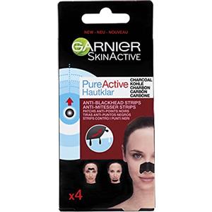 Garnier Viso Pure Active Charcoal Contro Punti Neri, 4 Strisce