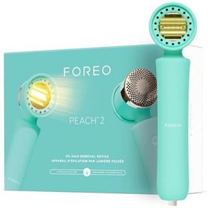 FOREO PEACH 2 IPL, Epilatore Luce Pulsata Professionale, Alternativa per Epilatore Laser e Depilazione Laser, Epilazione Permanente Viso e Corpo, 10 min Trattamento, con Cavo