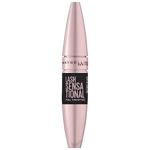 Maybelline New York Mascara Ciglia Sensazionali, Volumizzante, Effetto Ventaglio sulle Ciglia, Intense Black, 9,5 ml