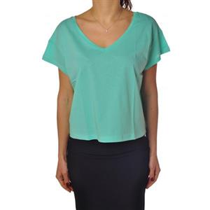 Patrizia Pepe Scopri la T-shirt Patrizia Pepe verde chiaro: stile e comfort per donna