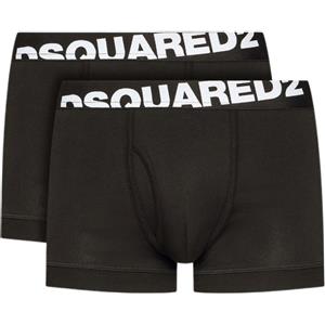 DSQUARED2 Set di due boxer con stampa