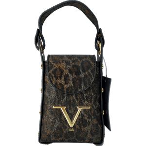Borsa Donna V Versace Italia in Pelle Cheeta - Luxury Leather Bag Elegante e Raffinata