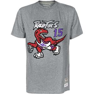 MITCHELL & NESS T-SHIRT NAME NUMBER CARTER 15 RAPTORS