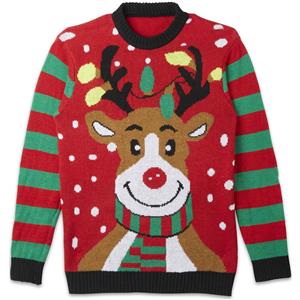Dmail Maglione natalizio con renna
