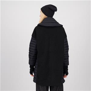 Neropale Cappotto teddy effetto bouclé