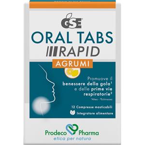 GSE Oral Tabs Rapid 12 compresse