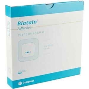 Coloplast Biatain Adesivo 15x15cm