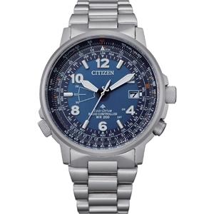 Citizen Orologio Citizen CB0240-88L Pilot blu acciaio