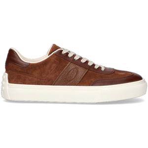 TODS Sneaker uomo marrone in suede