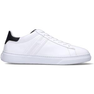 HOGAN Sneaker uomo bianca/nera in pelle