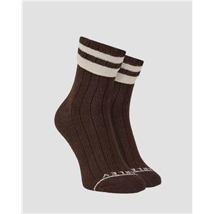 Varley Calzini Marroni Da Donna Varley Preston Sock