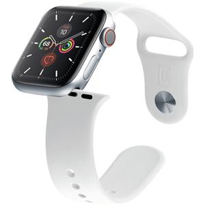 Cellularline Urban Band - Apple Watch 38-40 mm Cinturino in silicone per Apple Watch Bianco