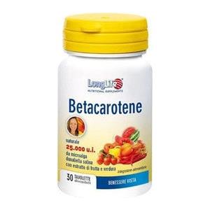 LongLife Betacarotene 25000ui Compresse 30 compresse