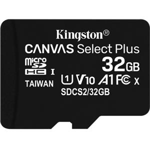 Kingston Canvas Select Plus MicroSD UHS I Class 1 32GB