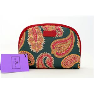 Etro Accessori TROUSSE TONDA MEDIA VERDE