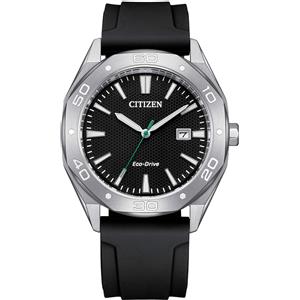 Citizen Orologio Citizen Active Sport acciaio con cinturino in gomma nero BM7631-01E