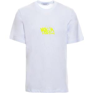 MSGM T-shirt Primavera/Estate Cotone Bianco S