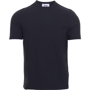 ALPHA STUDIO T-shirt Primavera/Estate Cotone Nero 48