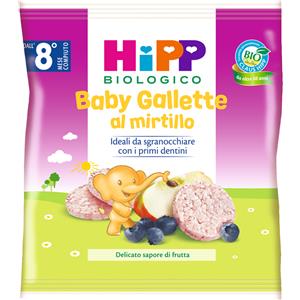 HiPP Gallette di riso Mirtillo