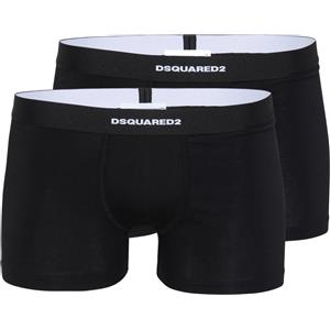 DSQUARED2 Confezione da 2 boxer di colore nero