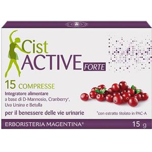 Erboristeria Magentina Cist Active Forte Compresse 15 compresse
