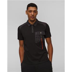 Parajumpers Polo Nera Da Uomo Parajumpers Rescue