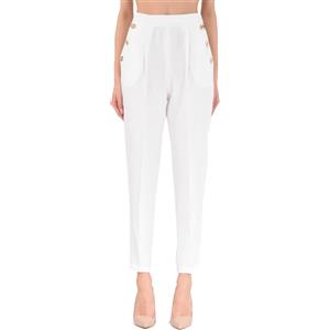 ELISABETTA FRANCHI PANTALONE - PA03122E2 - avorio