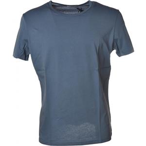 Paolo Pecora T-shirt manica corta blu per un look elegante e casual uomo