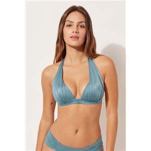 Calzedonia Triangolo Imbottito Graduato Costume Shiny Satin