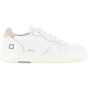 D.A.T.E. SNEAKERS COURT CALF DATE - W997-CR-CA-WP - bianco