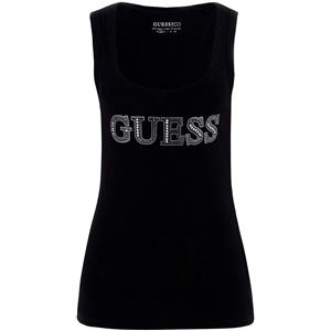 GUESS CANOTTA TANK LOGO EMBELLISHED DONNA