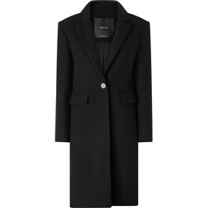 Pinko Cappotto monopetto in panno misto lana