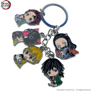 Black Dragon DEMON SLAYER MINI FIGURE KEYCHAIN : PORTACHIAVI IN METALLO by BLACK DRAGON | IDEA REGALO NERD